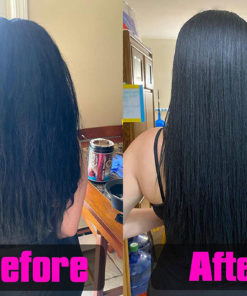 Keratin Chocolate Strong+ Edition 32oz Before and After