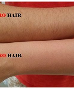 Crema depiladora Before after