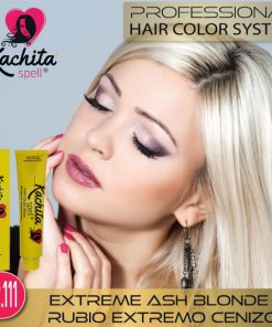 Extreme Ash blond 12.111 Hair Color Cream Kachita Spell
