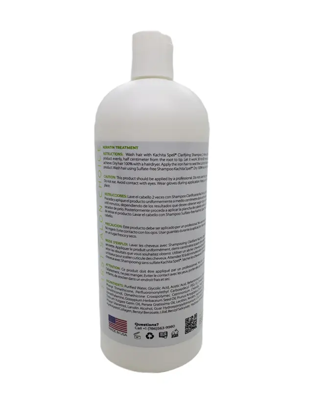 Keratin Formaldehyde Free Extreme Formula 32oz Sin formol Kachita