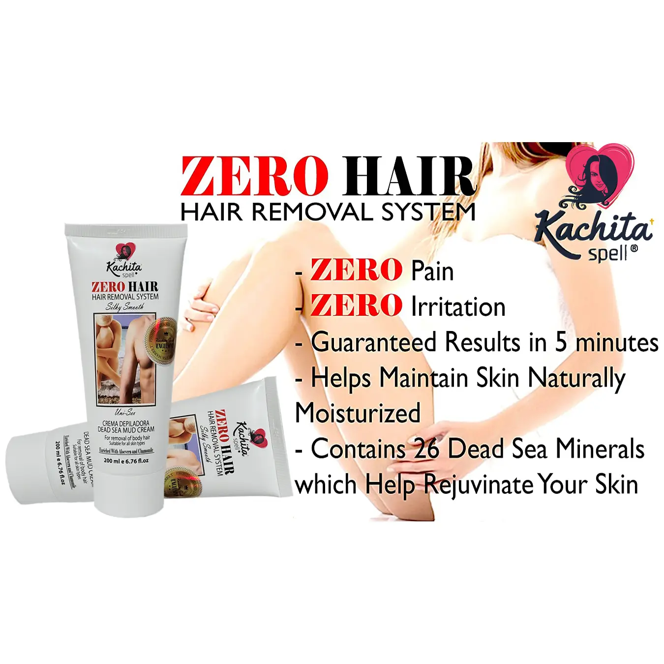 Crema Depiladora Kachita Spell