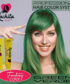 Green Fantasy Shade Hair Color Cream Kachita Spell