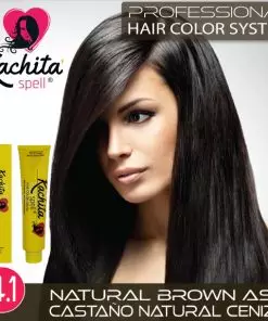 Natural Brown Ash 4.1 Hair Color Cream Kachita Spell