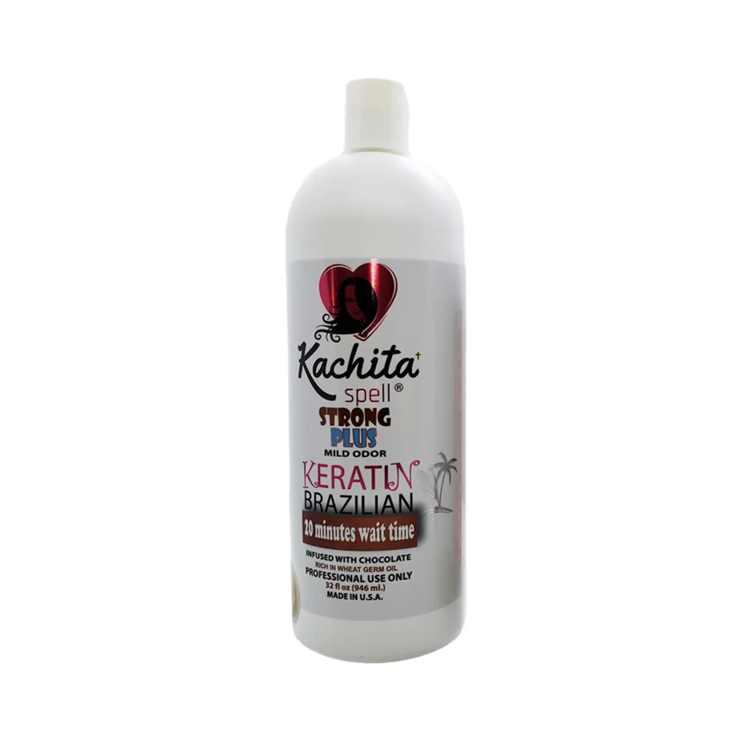 Keratin Chocolate Strong Plus 32oz Kachita Spell