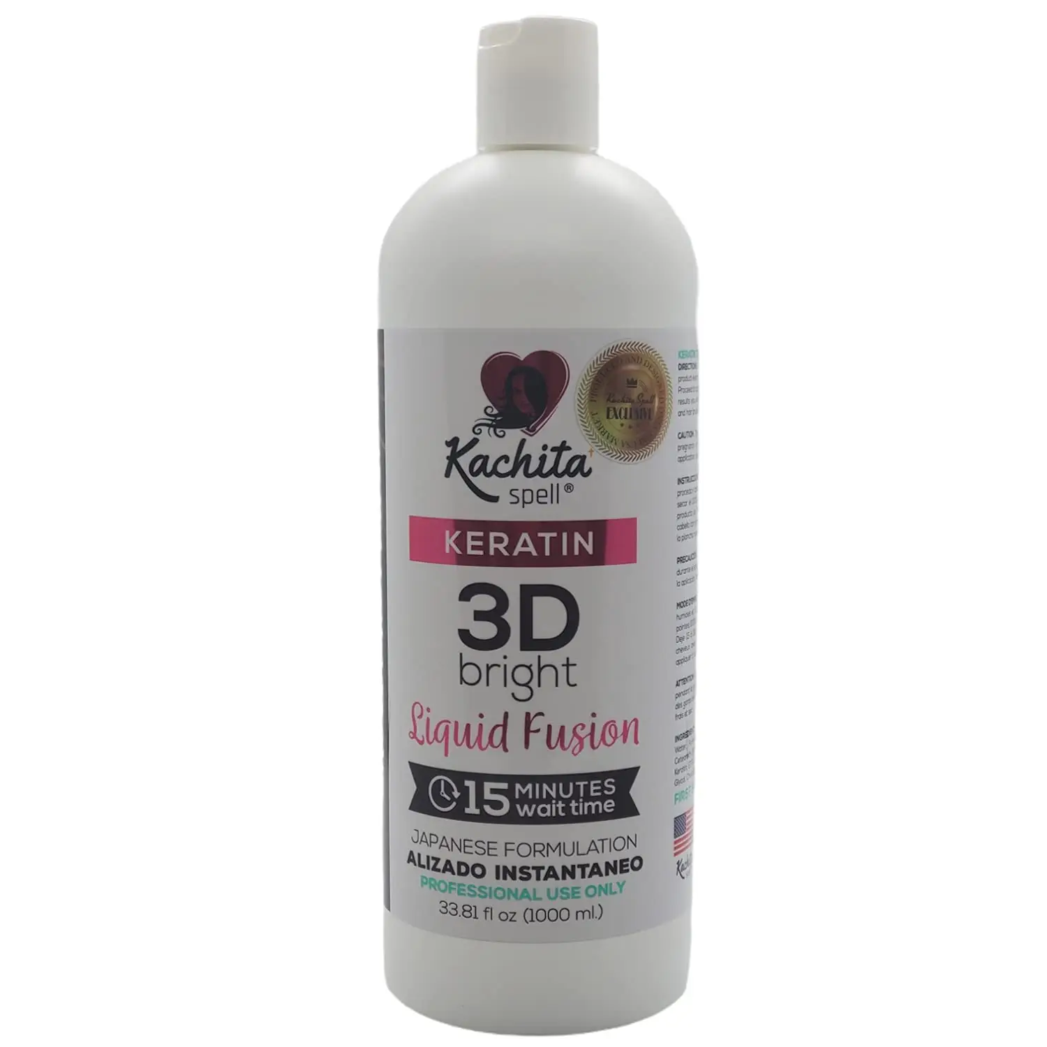 Keratin 3D Bright Liquid Fusion Edition 33.8oz 12 Bottles Box - Image 5