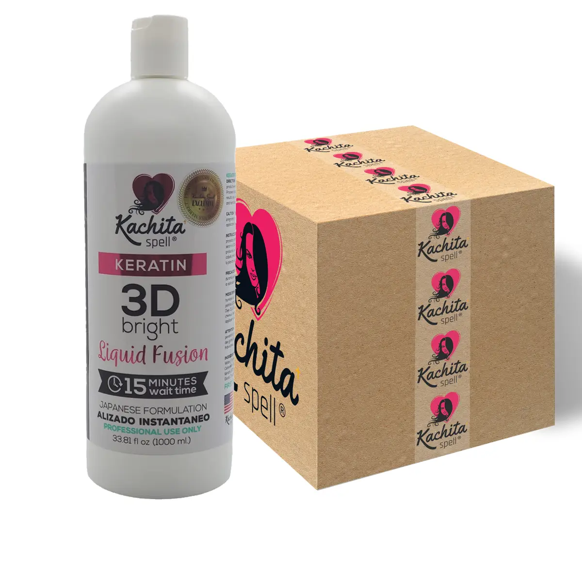 Keratin 3D Bright Liquid Fusion Edition 33.8oz 12 Bottles Box